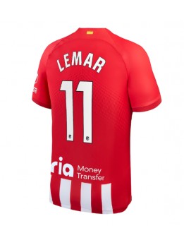 Moški Nogometna dresi replika Atletico Madrid Thomas Lemar #11 Domači 2023-24 Kratek rokav